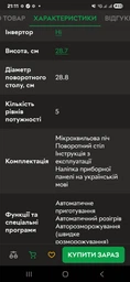 Микроволновая печь Panasonic NN-ST35MKZPE фото от покупателей 1