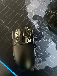 Мышь Attack Shark X11 беспроводная PAW3311 с зарядной док станцией Белая