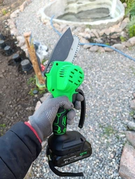 Мини-пила аккумуляторная RZTK Mini Saw 21V в кейсе, 2 АКБ и ЗУ фото от покупателей 1