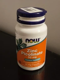 Піколінат цинку (Zinc Picolinate) 50 мг 60 капсул NOW-01552