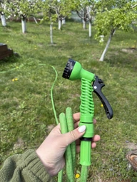 Набор шланг и насадка для полива RZTK Garden 10-30 м фото от покупателей 2