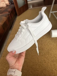 Подростковые кеды для девочки Puma Rickie Jr 38431138 35.5 (3UK) Белые с розовым (4067983815706) фото от покупателей 1