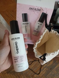 Набор для ухода за волосами Joko Blend Keratin Therapy Спрей-термозащита 200 мл + Флюид Кератиновый шелк 50 мл (4823109408975) фото от покупателей 3