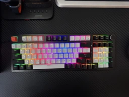 Клавиатура механическая проводная GamePro MK170B Hot-Swap Red Swich 95% RGB Black фото от покупателей 17