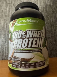 Сывороточный протеин IronMaxx 100% Whey порошок 900 г Банановый йогурт (4260196293389) фото от покупателей 1
