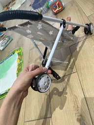Коляска для ляльок ToyCloud 44х25см прогулянкова складна/подвійні колеса 935B-11