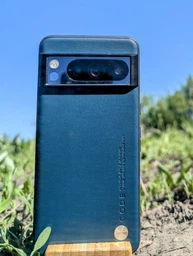 Чохол CODE з екошкіри для Google Pixel 8Pro Зелено- синій фото від покупців 1