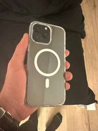 Чехол для iPhone 16 Pro Max IPAKY Avrora Series с Magsafe Прозрачный фото от покупателей 3