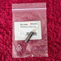 Перехідник WURTH C 6,3 1/4" 6KT 25 мм (0614176700)