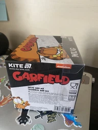 Чашка керамическая Kite Garfield 350 мл в подарочной коробке (GF25-218) фото от покупателей 4