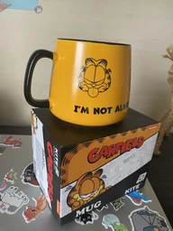 Чашка керамическая Kite Garfield 350 мл в подарочной коробке (GF25-218) фото от покупателей 3
