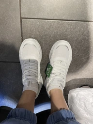 Жіночі кросівки Skechers 117354 WHT 39 (US 9) 26 см Білі фото от покупателей 14