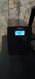 ИБП Vinga LCD 600VA Shuko Plastic Case (VPC-600P)