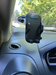 Держатель для телефона в машину подставка под телефон на присоске крепления автомобильный автодержатель холдер раздвижной WALKER черный автодержатели подставки держатели для телефонов в машине на торпеду