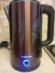 Електрочайник HKS-220SS, Red, 1500W Holmer (teh0024515)