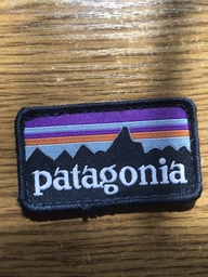 Мужская cумка через плечо Patagonia (Патагония) с шевроном U46 Черный фото от покупателей 3