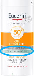 Сонцезахисний гель-крем для обличчя Eucerin Oil Control з матувальним ефектом SPF 50 50 мл (4005800119507) фото від покупців 1
