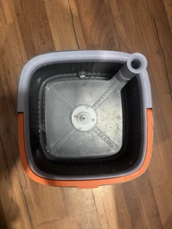 Комплект швабра з відром для миття підлоги Mop with bucket K10 , з віджиманням / Складна швабра фото від покупців 5
