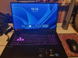 Ноутбук ASUS TUF Gaming F17 FX707ZC4-HX028 (90NR0GX2-M003V0) Jaeger Gray / 17.3" IPS Full HD 144 Гц / Intel Core i5-12500H / RAM 16 ГБ / SSD 512 ГБ / nVidia GeForce RTX 3050 фото от покупателей 5