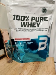 Протеїн BioTech USA 100% PURE WHEY 400 грамів Смак Банан