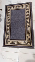 Килимок придверний, у передпокій, коридор MAC Carpet Taba 315 40х60 см Синій фото від покупців 3