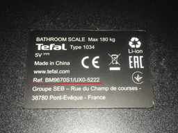 Весы напольные Tefal BODY FAT GOODVIBES HEALTH Black BM9670S1 фото от покупателей 1