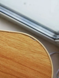 Підставка для ноутбука Laptop Table з 4 USB портами фонариком та вентилятором, Дерево фото від покупців 1