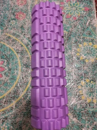 Массажный ролик Grid Roller YogaLife 45х14 см оранжевый (роллер, валик, цилиндр для МФР и йоги, массажер для спины, ног, рук, шеи) YL-GR2.1-Or фото от покупателей 2