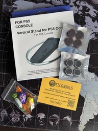 Силіконові накладки на аналогові стики Honson для джойстика PS5 Dualsense чорні з білою окантовкою 2 шт. фото від покупців 4