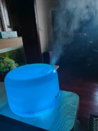 Увлажнитель воздуха Brillix AromaGlow 480X ультразвуковой ночник аромадиффузор для дома ароматический дифузор 480 мл с led подсветкой на 6 цветов и пультом аромадиффузоры увлажнители арома диффузоры фото от покупателей 19
