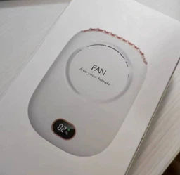 Вентилятор портативний FAN DQ203 на шию з акумулятором USB 10 годин Green фото від покупців 3