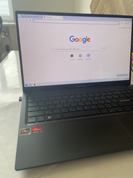 Ноутбук ASUS VivoBook 15 OLED M1505YA-MA268 (90NB10Q1-M00CT0) Indie Black / 15.6" OLED 2.8K 120 Гц / AMD Ryzen 5 7430U / RAM 16 ГБ / SSD 512 ГБ