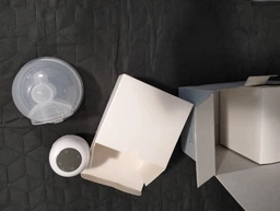 Електричний молоковідсмоктувач Wearable Breast Pump портативний бездротовий молоковідсмоктувач з функцією масажу та стимуляцією лактації білий фото від покупців 3