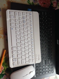 Беспроводной комплект Primo NB01 Bluetooth клавиатура и мышка - White