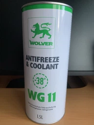 Антифриз Wolver Antifreeze & Coolant WG11 10 л Зелений (4260360944802) фото від покупців 5