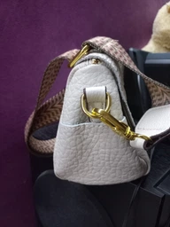 Жіноча шкіряна сумка Vintage з оригінальною плечовою лямкою Синя для міського стилю (bg224fash02) фото від покупців 2
