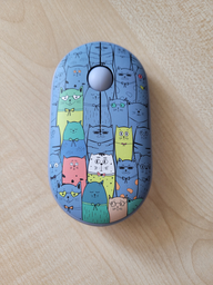 Миша 2E MF300 PETS:CATS Silent WL BT Blue (2E-MF300WPETSBL)