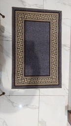 Килимок придверний, у передпокій, коридор MAC Carpet Taba 315 40х60 см Синій фото від покупців 2