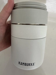 Контейнер для снеков Kambukka к термосу для еды Bora 75 мл белый (11-06008)