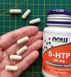 Антидепресант Now Foods 5-HTP 50 мг 30 капсул