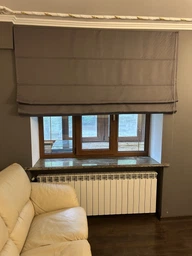 Римські штори DECOLIV Блекаут Перфект чорний 60*170 см фото від покупців 2