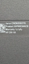 Аккумулятор для ноутбука HP HS03 Pavilion 256 G4 10.8V Black 2600mAh OEM
