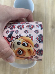 Подарочная чашка с принтом Щенячий Патруль (Paw Patrol) Скай 2 330 мл. Розовый фото от покупателей 2