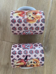 Подарочная чашка с принтом Щенячий Патруль (Paw Patrol) Скай 2 330 мл. Розовый фото от покупателей 1