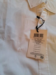 Рубашка хлопковая мужская Colin's CL1041350WHT XS White фото от покупателей 2