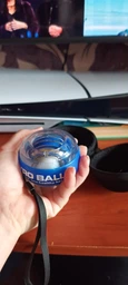 Тренажер для кистей рук кисти запястья павербол Brillix gyro power ball кистевой гироскопический эспандер gyroball гиробол повербол с led подсветкой 5 цветов powerball кейс в комплекте гиро тренажеры синий