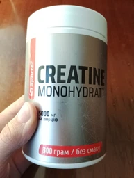 Креатин моногидрат Sporter Creatine Monohydrate порошок 300 г (4820249721483) фото от покупателей 5
