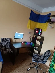 Стіл Moreli комп'ютерний з полицями ST-0015 Венге темний фото від покупців 7