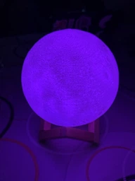 Ночник 3D светильник луна Moon Touch Control 15 см, 5 режимов фото от покупателей 2