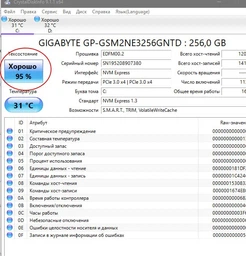 SSD накопитель 250 ГБ Samsung 860 Evo-Series (2.5", V-NAND (MLC), SATAIII, MZ-76E250BW) Б/У